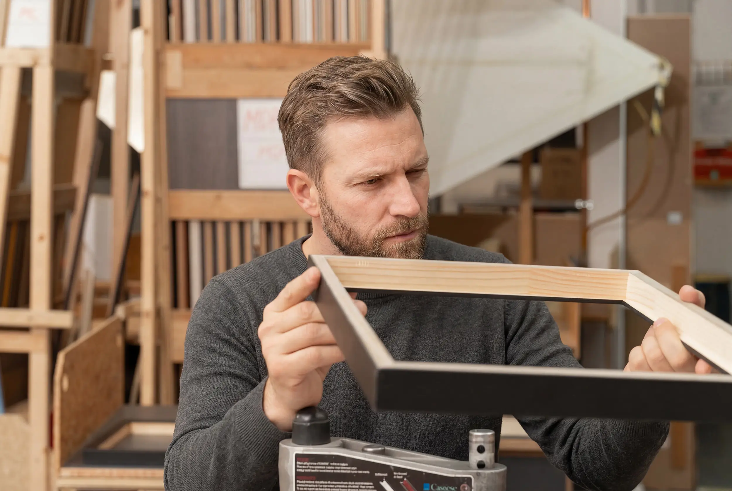 Firmenportrait Manufaktur Holzrahmen – Patzsch Werbefotografie