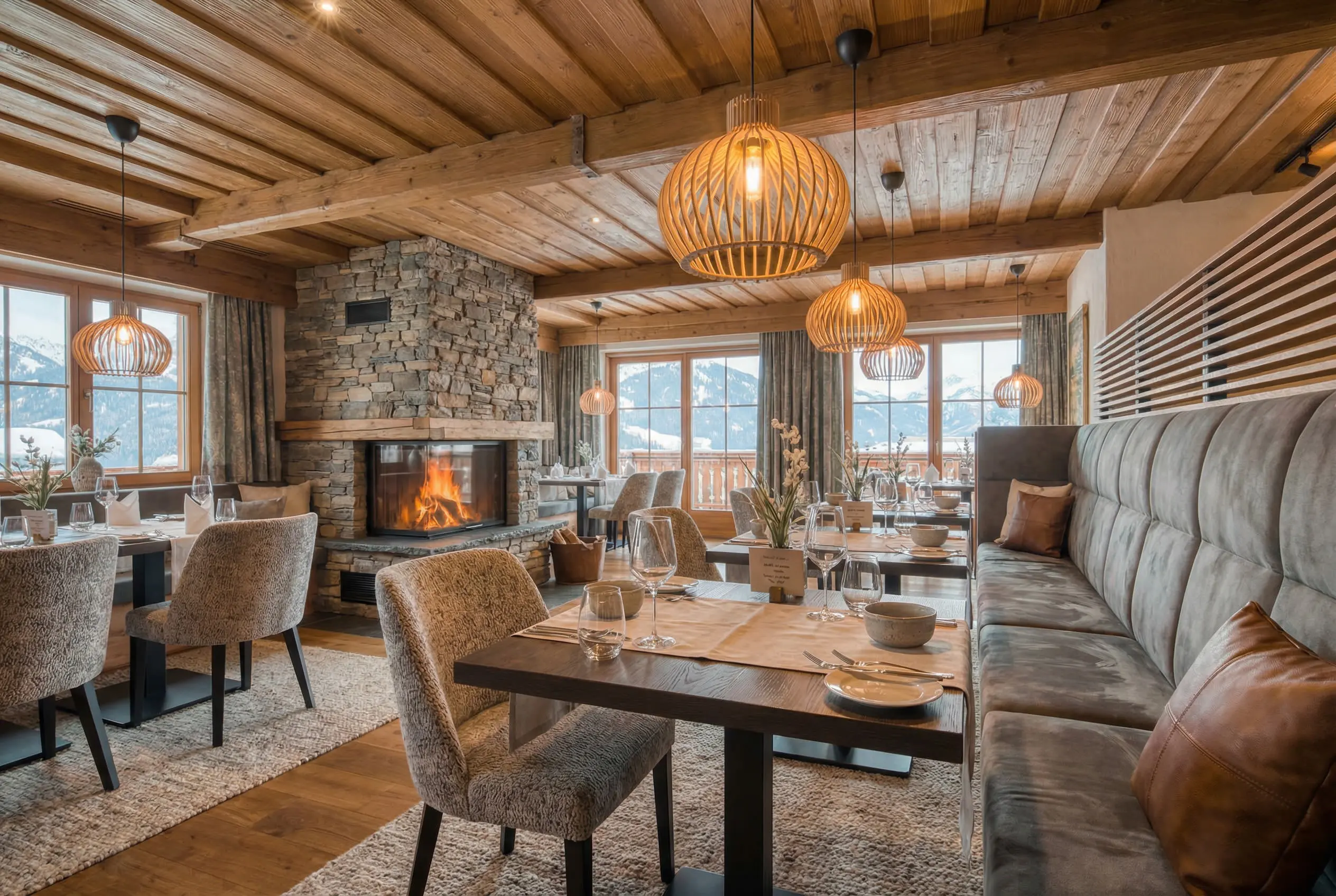 Hotelfotografie Restaurant Alpin – Patzsch Werbefotografie