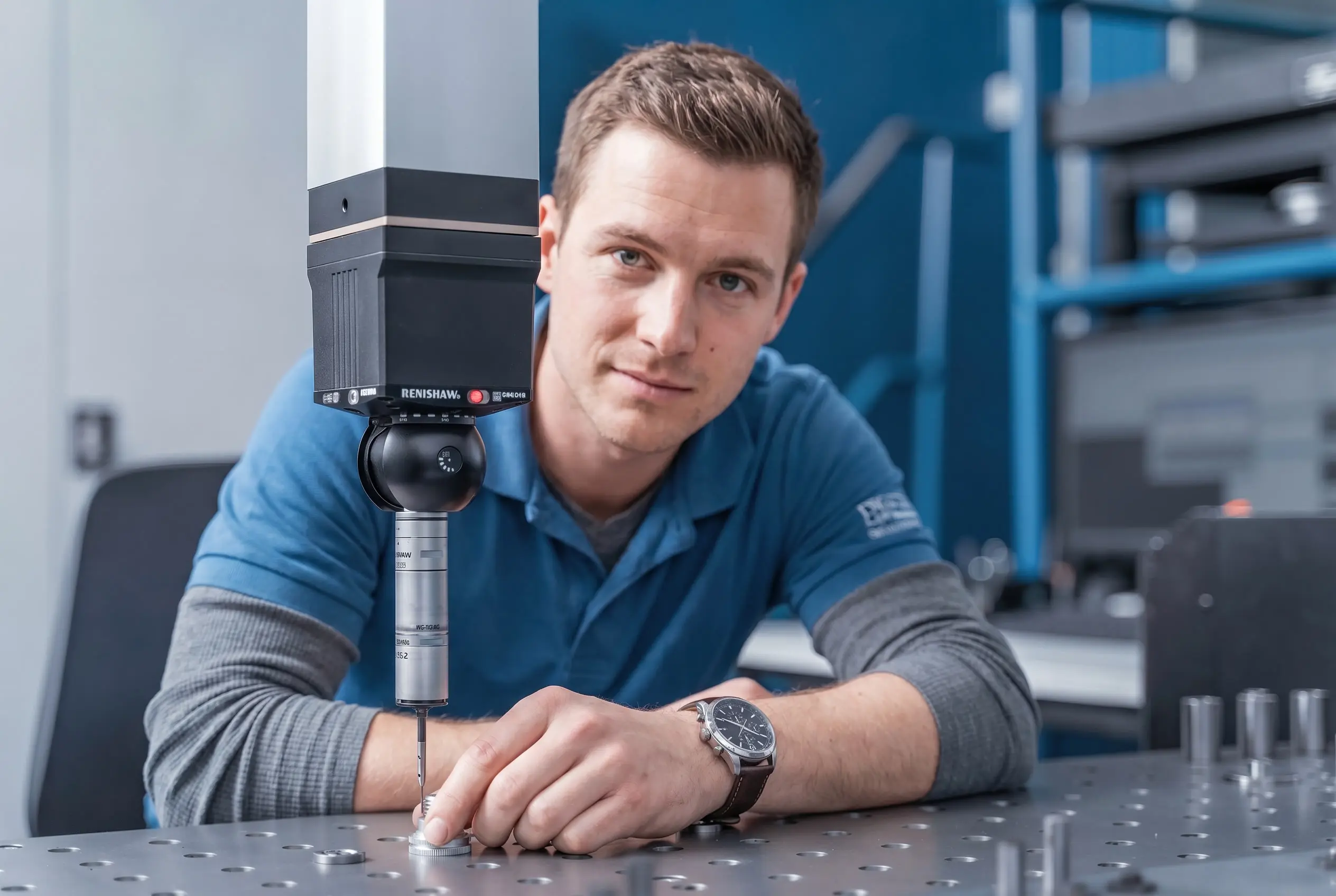 Werbefotografie Messsystem Renishaw Industrie – Patzsch Werbefotografie